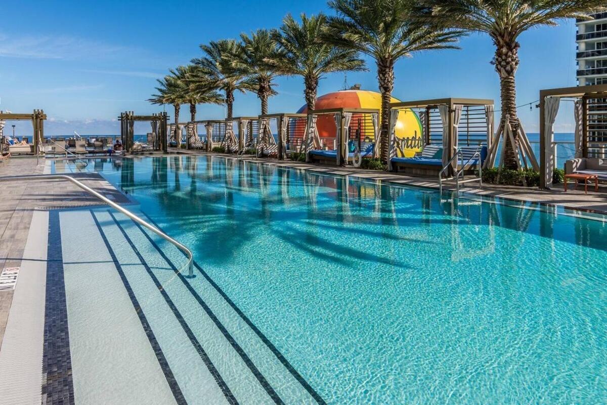 Wonderful 2/2 Condo W Ocean View At Hyde Beach Hollywood Exterior foto